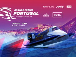 F1 em motonáutica traz emoção a 240 kms/h ao rio Douro