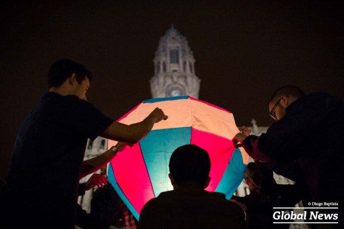 Traditional feast of St. John celebrated in Porto