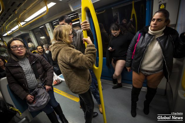 Uma viagem de Metro Sem Calças na cidade do Porto 2020 | Global News Portugal