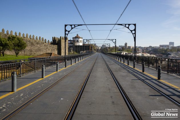 Cidade do Porto "despida" das suas gentes e de turistas | Global News Portugal