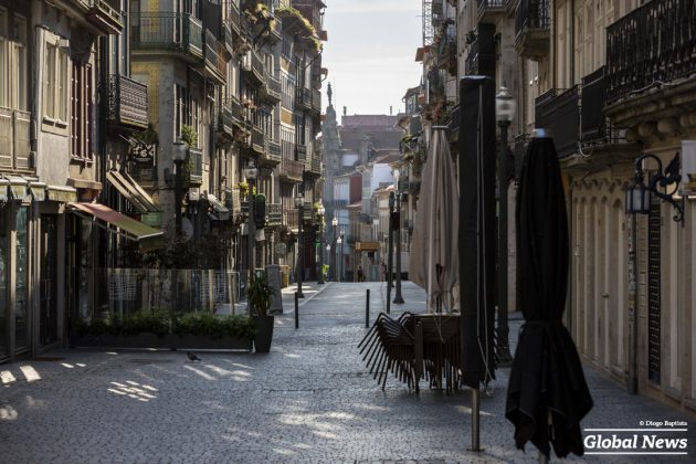 Cidade do Porto "despida" das suas gentes e de turistas | Global News Portugal
