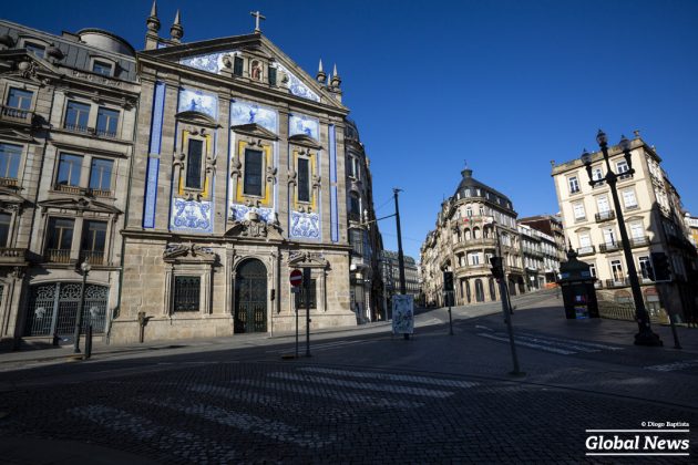 Cidade do Porto "despida" das suas gentes e de turistas | Global News Portugal