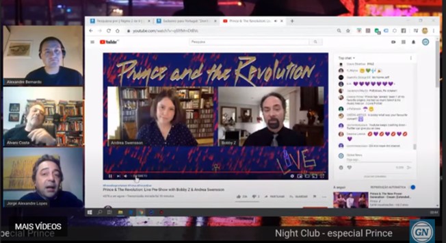 LIVE: Night Club – especial Prince and The Revolution