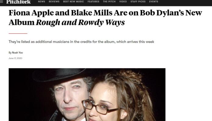 bob dylan fiona