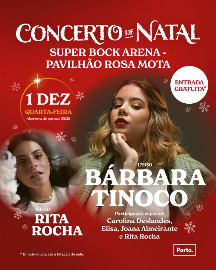 cartaz concerto de natal 2021 Porto