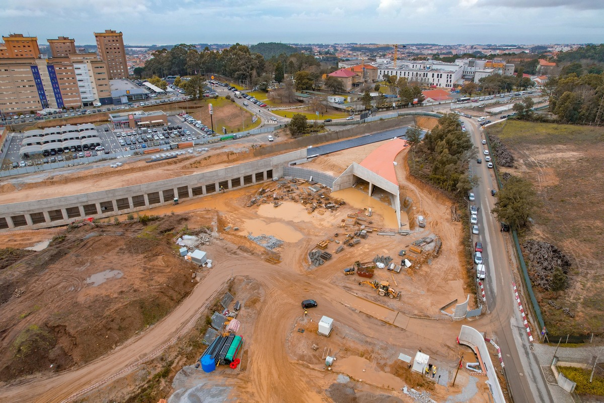 Última estação da Linha Amarela da Metro do Porto ganha forma | Global News Portugal