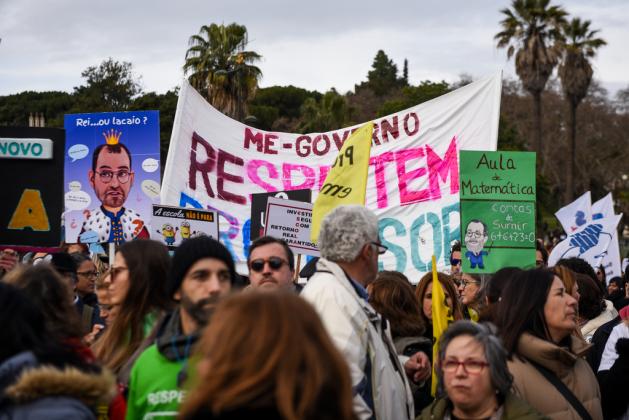 Manifestação de professores terá sido a "maior de sempre" em Portugal | Global News Portugal
