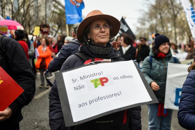 Manifestação de professores terá sido a "maior de sempre" em Portugal | Global News Portugal
