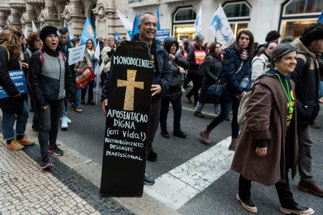 Manifestação de professores terá sido a "maior de sempre" em Portugal | Global News Portugal
