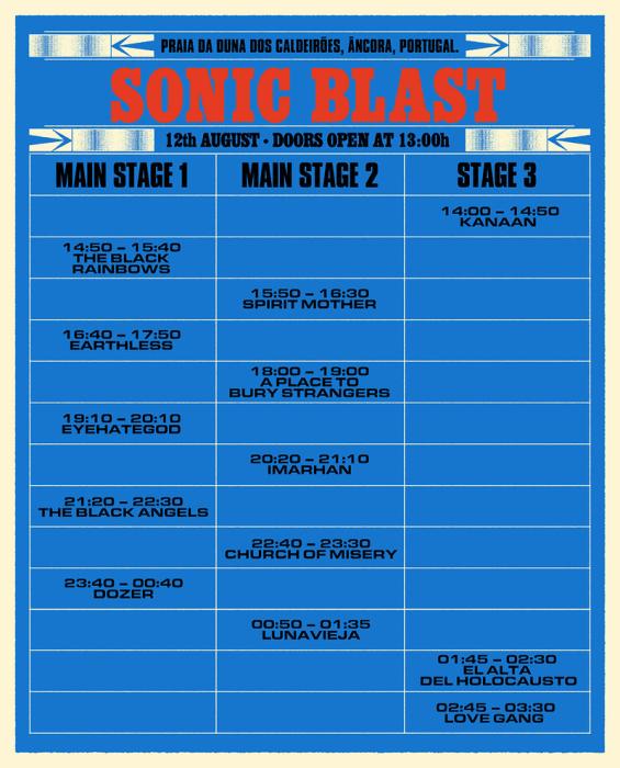 SonicBlast Fest arranca amanhã com o warm up de uma edição com grandes nomes do rock | Global News Portugal