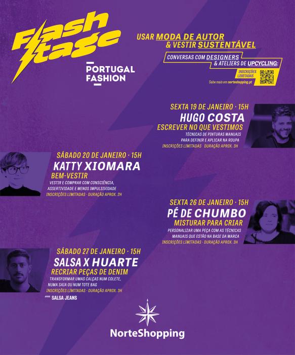 Flash Stage Portugal Fashion com quatro dias de ateliers com designers nacionais | Global News Portugal
