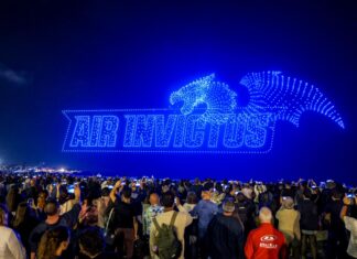 Espetáculo de drones garante recorde do Guinness em Matosinhos